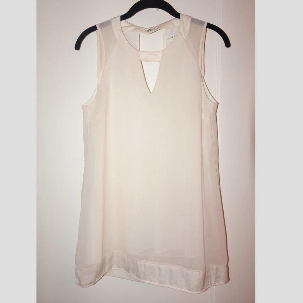Rag and Bone Valentine's Pale Pink Sleeveless Top